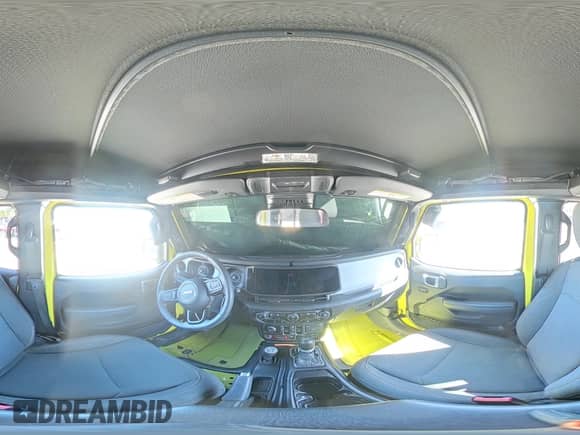 2024 Jeep Wrangler Willys with VIN 1C4RJXDNXRW124418, listed as a Copart auction lot 84255475 with 8,801 mi miles and Non repairable. Bid and sale history available at DreamBid. Image 14.