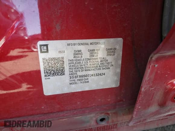 2018 Chevrolet Bolt EV Premier z VIN 1G1FX6S07J4132424, wystawiony jako Copart lot #67914383 z przebiegiem 72 800 mil mil oraz . Historia ofert i sprzedaży dostępna na DreamBid. Obrazek 13.