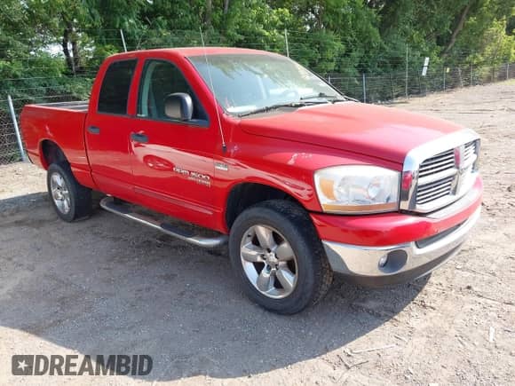 2006 Dodge 1500 SLT with VIN 1D7HU18226J147688, listed as a IAAI auction lot 42489266 with 170,443 mi miles and . Bid and sale history available at DreamBid. Image 1.
