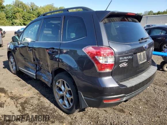 2015 Subaru Forester Touring with VIN JF2SJAWC0FH807367, listed as a Copart auction lot 70347045 with 142,264 mi miles and Salvage title. Bid and sale history available at DreamBid. Image 2.