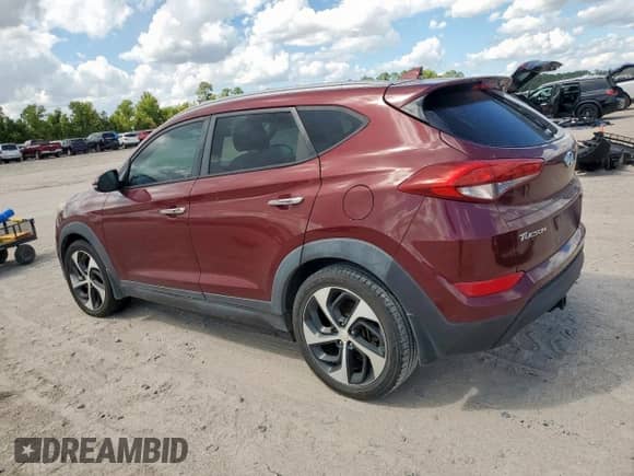 2016 Hyundai Tucson Sport with VIN KM8J33A25GU115169, listed as a Copart auction lot 83950555 with 141,994 mi miles and Clean title. Bid and sale history available at DreamBid. Image 2.