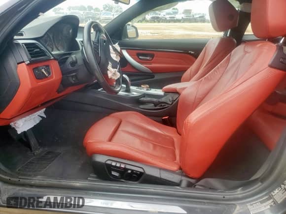 2014 BMW 4 Series 428i xDrive with VIN WBA3N9C53EK244695, listed as a Copart auction lot 60929065 with 96,044 mi miles and Salvage title. Bid and sale history available at DreamBid. Image 7.