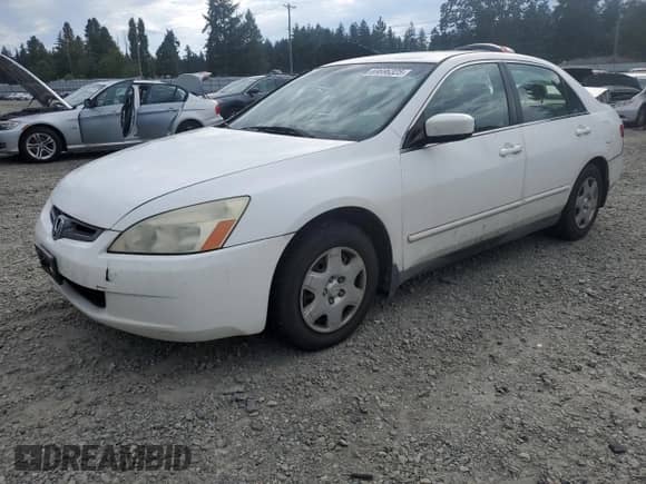 2005 Honda Accord LX with VIN 1HGCM56475A033203, listed as a Copart auction lot 69696325 with 274,297 mi miles and Salvage title. Bid and sale history available at DreamBid. Image 1.