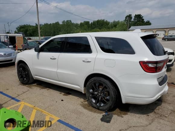 2022 Dodge Durango GT Plus with VIN 1C4RDHDG7NC190046, listed as a Copart auction lot 60263975 with 45,216 mi miles and Salvage title. Bid and sale history available at DreamBid. Image 2.