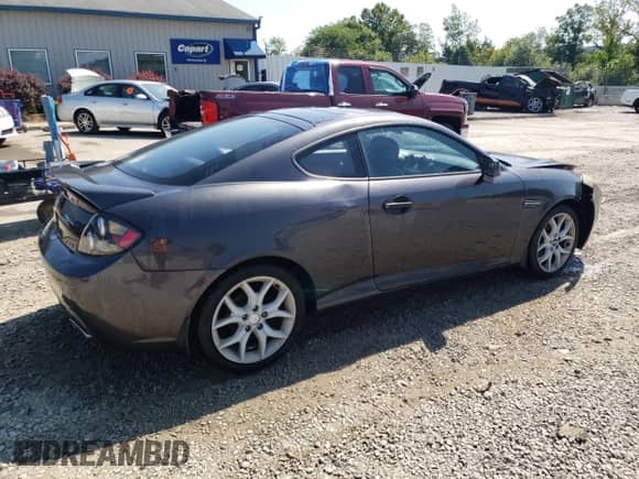2008 Hyundai Tiburon GT with VIN KMHHN66F08U285592, listed as a Copart auction lot 69200465 with 160,838 mi miles and Non repairable. Bid and sale history available at DreamBid. Image 3.