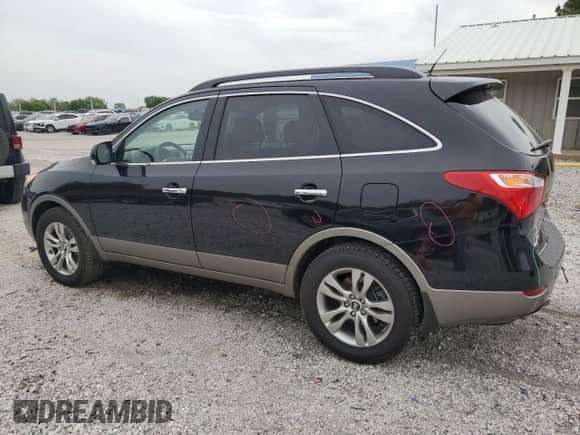 2012 Hyundai Veracruz GLS с VIN KM8NU4CC2CU181697, выставлен на аукционе Copart как лот 54184235 с пробегом 41 855 миль миль и Списание • Salvage title. История ставок и продаж доступна на DreamBid. Изображение 2.