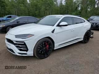 2022 Lamborghini Urus with VIN ZPBCA1ZL8NLA19732, listed as a Copart auction lot 65918344 with 22,122 mi miles and Salvage title. Bid and sale history available at DreamBid. Image 1.