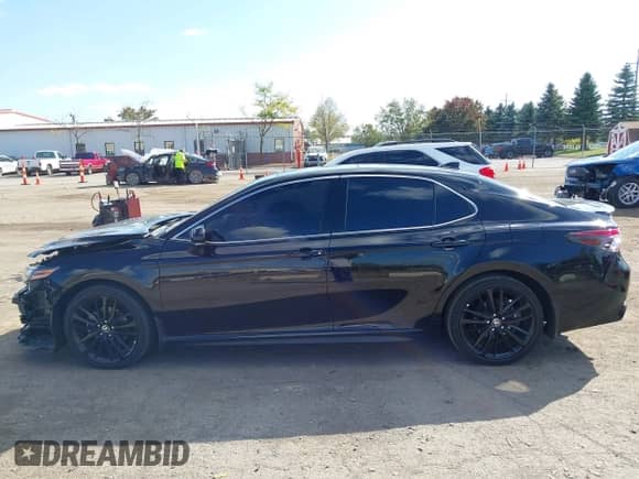 2024 Toyota Camry TRD with VIN 4T1KZ1AK4RU098035, listed as a IAAI auction lot 43315993 with 37,800 mi miles and . Bid and sale history available at DreamBid. Image 14.