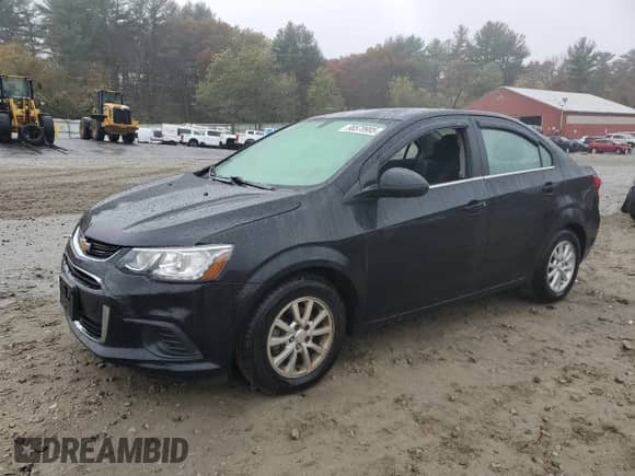 2018 Chevrolet Sonic LT with VIN 1G1JD5SG3J4100239, listed as a Copart auction lot 90578905 with 72,543 mi miles and Salvage title. Bid and sale history available at DreamBid. Image 1.