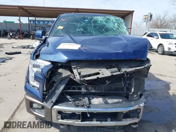 2016 Ford F-150 XLT with VIN 1FTEW1EGXGFD18960, listed as a IAAI auction lot 41784667 with Not provided miles and . Bid and sale history available at DreamBid. Image 13.