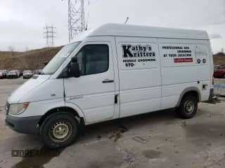 2006 Dodge Sprinter with VIN WD0PD644865963590, listed as a Copart auction lot 48614595 with 141,842 mi miles and Clean title. Bid and sale history available at DreamBid. Image 1.