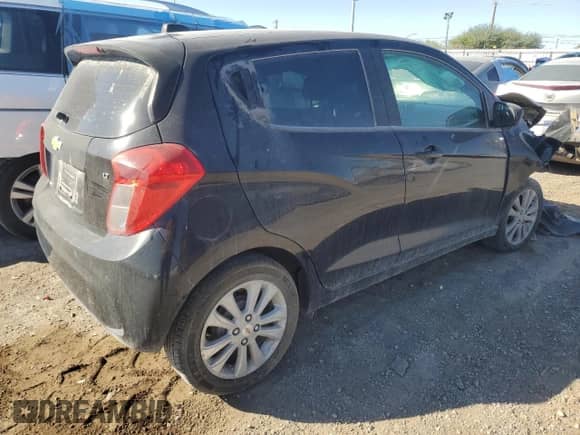 2017 Chevrolet Spark LT with VIN KL8CD6SA4HC719135, listed as a Copart auction lot 68597675 with 117,865 mi miles and Salvage title. Bid and sale history available at DreamBid. Image 3.