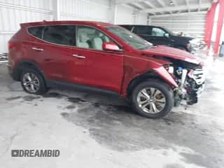 2015 Hyundai Santa Fe with VIN 5XYZTDLB2FG294927, listed as a IAAI auction lot 43297119 with 150,182 mi miles and . Bid and sale history available at DreamBid. Image 1.