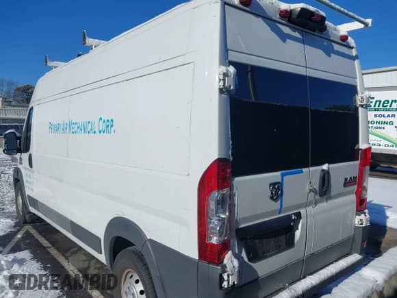 2016 Ram ProMaster Cargo with VIN 3C6TRVPG8GE109270, listed as a IAAI auction lot 41375272 with 72,011 mi miles and . Bid and sale history available at DreamBid. Image 3.
