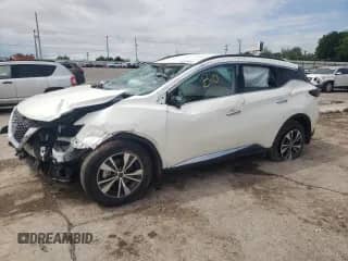 2024 Nissan Murano SV with VIN 5N1AZ2BS4RC119066, listed as a Copart auction lot 55278045 with Not provided miles and Non repairable. Bid and sale history available at DreamBid. Image 1.