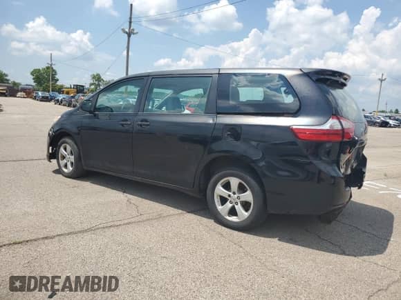 2016 Toyota Sienna L with VIN 5TDZK3DC5GS717234, listed as a Copart auction lot 61906885 with 308,811 mi miles and Salvage title. Bid and sale history available at DreamBid. Image 2.