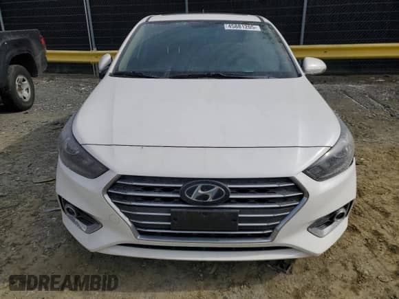 2019 Hyundai Accent Limited z VIN 3KPC34A34KE039091, wystawiony jako Copart lot #45881205 z przebiegiem 65 264 mil mil oraz Szkoda całkowita • Salvage title. Historia ofert i sprzedaży dostępna na DreamBid. Obrazek 5.