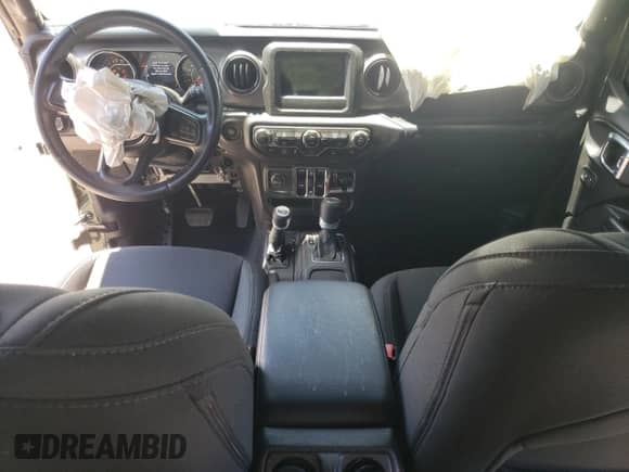 2021 Jeep Wrangler Unlimited Sport с VIN 1C4HJXDG3MW664439, выставлен на аукционе Copart как лот 52171635 с пробегом Не указан миль и Списание • Salvage title. История ставок и продаж доступна на DreamBid. Изображение 8.