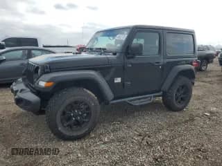 2022 Jeep Wrangler Sport S z VIN 1C4GJXAG7NW204184, wystawiony jako Copart lot #45422775 z przebiegiem 39 344 mil mil oraz Szkoda całkowita • Salvage title. Historia ofert i sprzedaży dostępna na DreamBid. Obrazek 1.