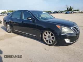 2011 Hyundai Equus Signature с VIN KMHGH4JF7BU028886, выставлен на аукционе Copart как лот 71479314 с пробегом 132 078 миль миль и Списание • Salvage title. История ставок и продаж доступна на DreamBid. Изображение 4.