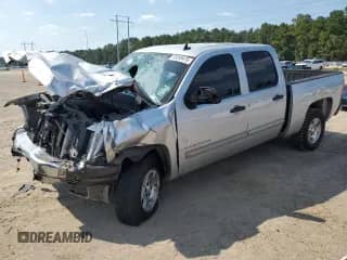 2013 Chevrolet Silverado 1500 LT with VIN 3GCPCSE04DG314455, listed as a Copart auction lot 80099475 with Not provided miles and Salvage title. Bid and sale history available at DreamBid. Image 1.