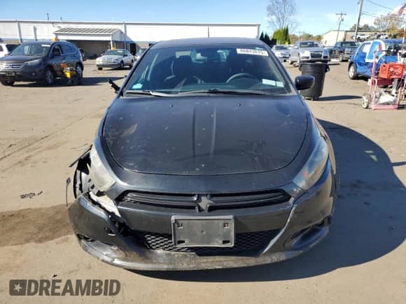 2015 Dodge Dart SXT with VIN 1C3CDFBBXFD180497, listed as a Copart auction lot 86843075 with 87,605 mi miles and Salvage title. Bid and sale history available at DreamBid. Image 5.