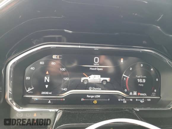 2025 GMC Sierra 1500 Elevation с VIN 1GTRUCED8SZ176043, выставлен на аукционе Copart как лот 59173525 с пробегом 2 639 миль миль и Списание • Salvage title. История ставок и продаж доступна на DreamBid. Изображение 9.