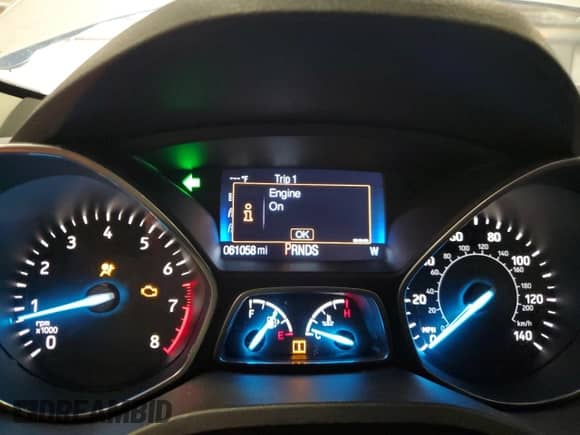 2017 Ford Escape Titanium with VIN 1FMCU9JD1HUA79587, listed as a Copart auction lot 84209285 with 61,058 mi miles and Clean title. Bid and sale history available at DreamBid. Image 9.