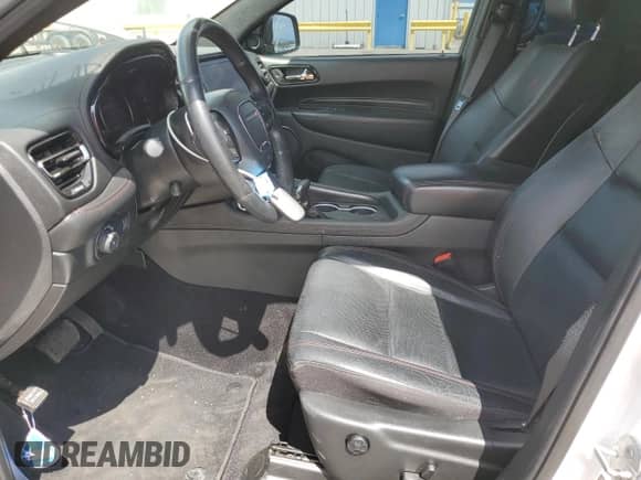 2022 Dodge Durango R/T Plus with VIN 1C4SDJCTXNC191599, listed as a Copart auction lot 69788335 with 38,418 mi miles and Salvage title. Bid and sale history available at DreamBid. Image 7.