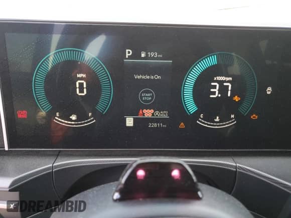 2024 Hyundai Santa Fe SEL с VIN 5NMP2DGLXRH027705, выставлен на аукционе Copart как лот 82072535 с пробегом 22 811 миль миль и Чистый • Clean title. История ставок и продаж доступна на DreamBid. Изображение 9.