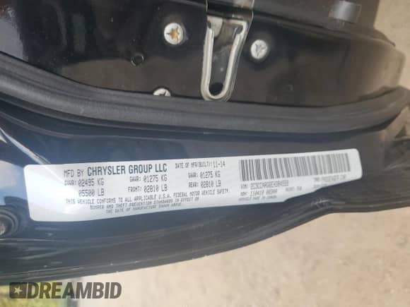 2014 Chrysler 300 z VIN 2C3CCARG6EH384559, wystawiony jako Copart lot #84008355 z przebiegiem 293 395 mil mil oraz Szkoda całkowita • Salvage title. Historia ofert i sprzedaży dostępna na DreamBid. Obrazek 12.