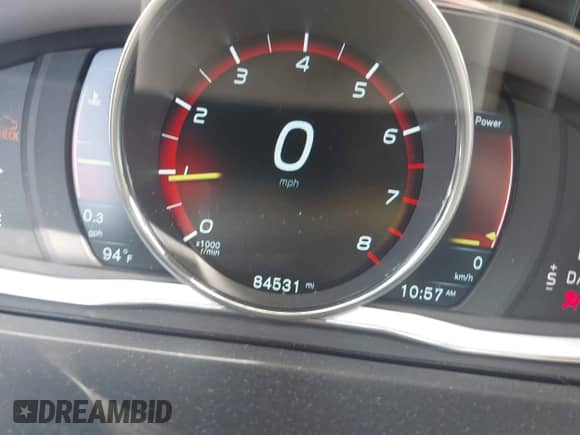 2015 Volvo S60 T5 Drive-E Premier with VIN YV140MFK9F1353755, listed as a IAAI auction lot 42947939 with 84,531 mi miles and . Bid and sale history available at DreamBid. Image 16.