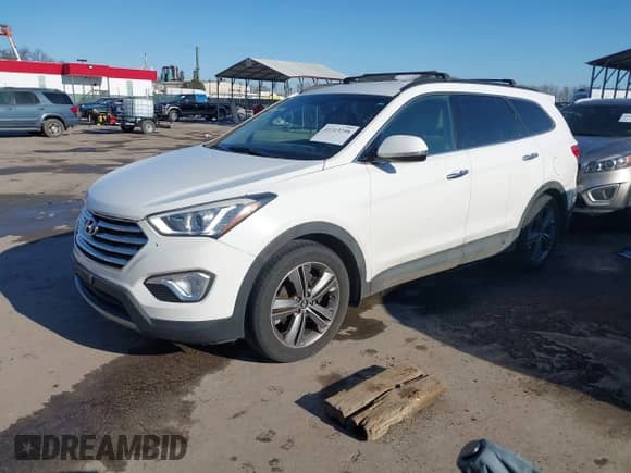 2015 Hyundai Santa Fe Limited with VIN KM8SNDHF7FU110339, listed as a IAAI auction lot 41313298 with 154,851 mi miles and . Bid and sale history available at DreamBid. Image 2.