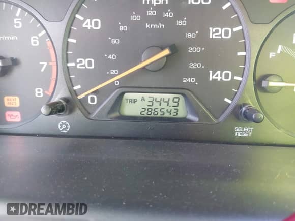 2001 Honda Accord EX with VIN JHMCG66821C022010, listed as a IAAI auction lot 42408721 with 286,543 mi miles and . Bid and sale history available at DreamBid. Image 7.