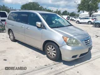 2008 Honda Odyssey EX-L with VIN 5FNRL38628B408599, listed as a IAAI auction lot 43019657 with 225,846 mi miles and . Bid and sale history available at DreamBid. Image 1.