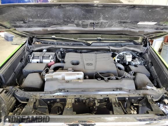 2023 Toyota Tundra SR5 with VIN 5TFLA5DA7PX105291, listed as a Copart auction lot 62541415 with 27,720 mi miles and Salvage title. Bid and sale history available at DreamBid. Image 11.