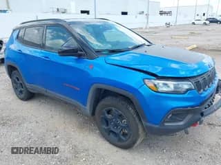 2024 Jeep Compass Trailhawk с VIN 3C4NJDDN8RT610745, выставлен на аукционе IAAI как лот 43139699 с пробегом 42 495 миль миль и . История ставок и продаж доступна на DreamBid. Изображение 1.