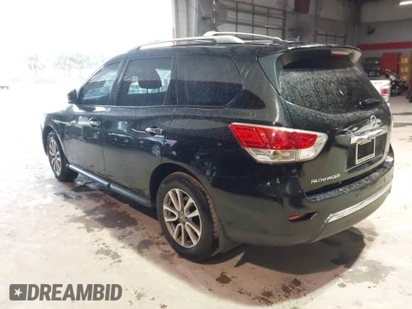 2014 Nissan Pathfinder SV z VIN 5N1AR2MN1EC681489, wystawiony jako IAAI lot #41592415 z przebiegiem 127 933 mil mil oraz . Historia ofert i sprzedaży dostępna na DreamBid. Obrazek 3.