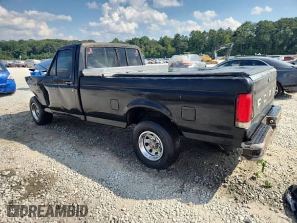 1989 Ford F-150 with VIN 1FTEF15Y8KNA26117, listed as a Copart auction lot 71691125 with 50,687 mi miles and Salvage title. Bid and sale history available at DreamBid. Image 2.