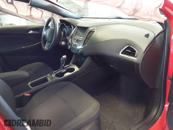 2017 Chevrolet Cruze LT with VIN 1G1BE5SMXH7277838, listed as a IAAI auction lot 43301759 with 85,257 mi miles and . Bid and sale history available at DreamBid. Image 5.