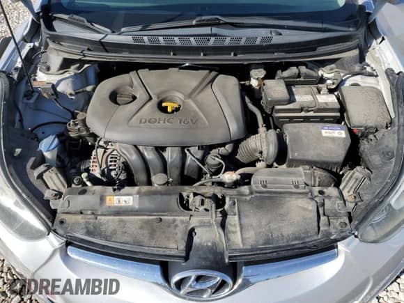 2015 Hyundai Elantra SE z VIN KMHDH4AE3FU452453, wystawiony jako Copart lot #82611765 z przebiegiem 109 059 mil mil oraz Szkoda całkowita • Salvage title. Historia ofert i sprzedaży dostępna na DreamBid. Obrazek 11.