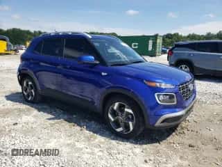 2023 Hyundai Venue Limited with VIN KMHRC8A31PU277311, listed as a Copart auction lot 62045244 with 26,851 mi miles and Salvage title. Bid and sale history available at DreamBid. Image 4.