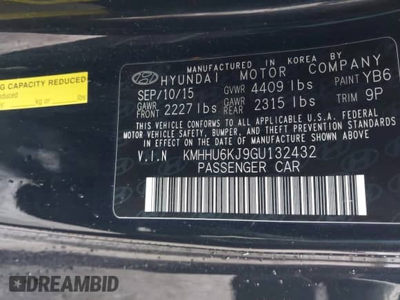 2016 Hyundai Genesis Coupe R-Spec с VIN KMHHU6KJ9GU132432, выставлен на аукционе IAAI как лот 42009573 с пробегом 63 267 миль миль и . История ставок и продаж доступна на DreamBid. Изображение 9.