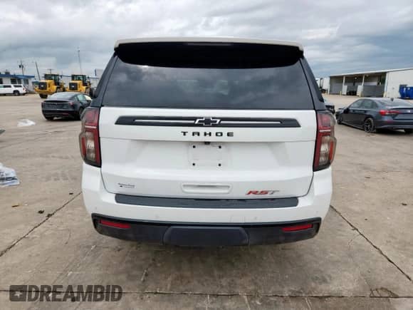 2023 Chevrolet Tahoe RST with VIN 1GNSCRKD3PR297668, listed as a Copart auction lot 60535755 with 39,747 mi miles and Salvage title. Bid and sale history available at DreamBid. Image 6.