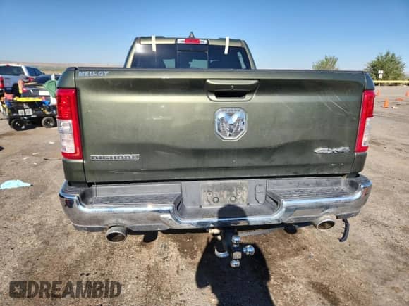 2021 Ram 1500 Big Horn z VIN 1C6SRFBT4MN724721, wystawiony jako Copart lot #80217205 z przebiegiem 36 234 mil mil oraz Szkoda całkowita • Salvage title. Historia ofert i sprzedaży dostępna na DreamBid. Obrazek 6.