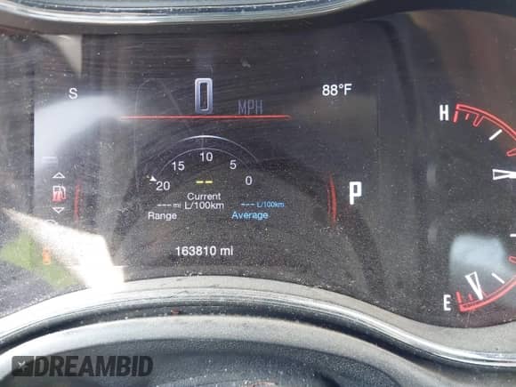 2017 Dodge Durango GT with VIN 1C4RDJDG6HC697824, listed as a IAAI auction lot 43044833 with 163,810 mi miles and . Bid and sale history available at DreamBid. Image 7.