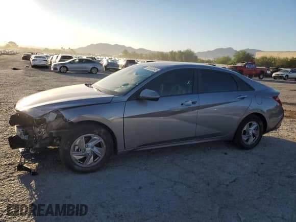 2025 Hyundai Elantra SE with VIN KMHLL4DG6SU855926, listed as a Copart auction lot 66953345 with 3,339 mi miles and Salvage title. Bid and sale history available at DreamBid. Image 1.