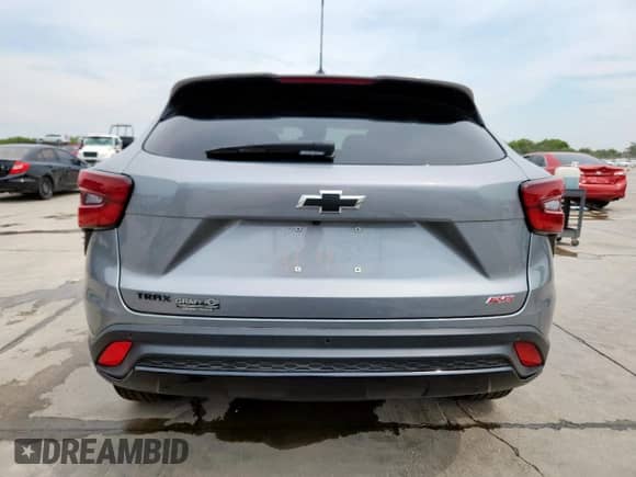 2025 Chevrolet Trax 2RS с VIN KL77LJEP9SC208247, выставлен на аукционе Copart как лот 67599615 с пробегом 4 233 миль миль и Чистый • Clean title. История ставок и продаж доступна на DreamBid. Изображение 6.