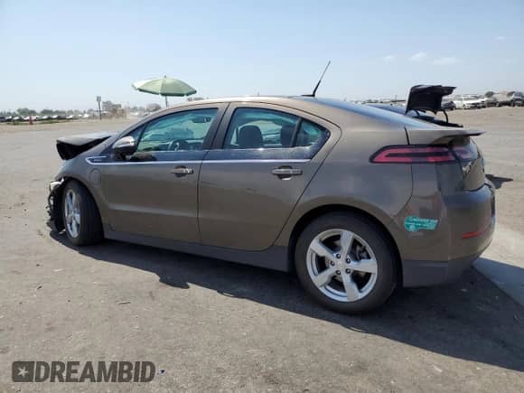 2014 Chevrolet Volt with VIN 1G1RH6E49EU164435, listed as a Copart auction lot 70496085 with 91,150 mi miles and Salvage title. Bid and sale history available at DreamBid. Image 2.