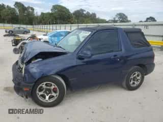 2001 Chevrolet Tracker с VIN 2CNBE18C816911034, выставлен на аукционе Copart как лот 88693025 с пробегом Не указан миль и Списание • Salvage title. История ставок и продаж доступна на DreamBid. Изображение 1.